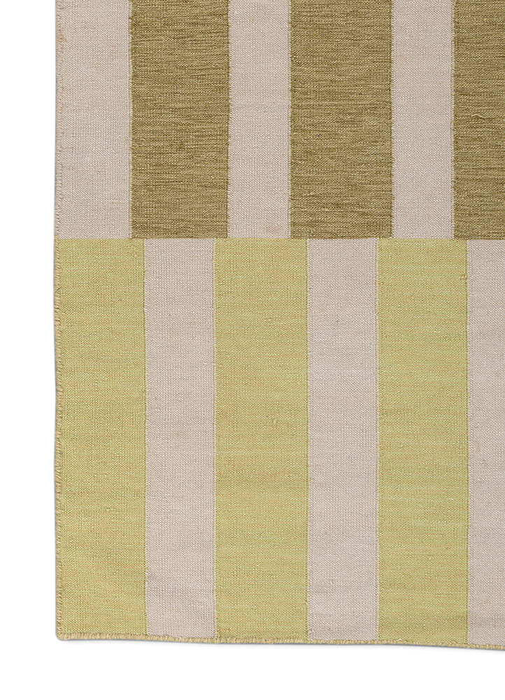 checkers ivory wool Flat Weaves Rug - Corner checkers ivory wool Flat Weaves Rug - Corner