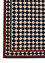 alhambra grey and black wool Flat Weaves Rug - Corner alhambra grey and black wool Flat Weaves Rug - Corner