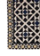 alhambra grey and black wool Flat Weaves Rug - Corner alhambra grey and black wool Flat Weaves Rug - Corner