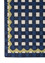 alhambra blue wool Flat Weaves Rug - Corner alhambra blue wool Flat Weaves Rug - Corner