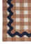 alhambra red and orange wool Flat Weaves Rug - Corner alhambra red and orange wool Flat Weaves Rug - Corner