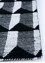 indusbar grey and black wool and viscose Flat Weaves Rug - Corner indusbar grey and black wool and viscose Flat Weaves Rug - Corner