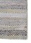 abrash blue wool and viscose Flat Weaves Rug - Corner abrash blue wool and viscose Flat Weaves Rug - Corner