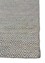 abrash green wool and viscose Flat Weaves Rug - Corner abrash green wool and viscose Flat Weaves Rug - Corner