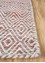 abrash red and orange wool and viscose Flat Weaves Rug - Corner abrash red and orange wool and viscose Flat Weaves Rug - Corner