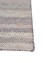 abrash blue wool and viscose Flat Weaves Rug - Corner abrash blue wool and viscose Flat Weaves Rug - Corner