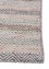 abrash blue wool and viscose Flat Weaves Rug - Corner abrash blue wool and viscose Flat Weaves Rug - Corner