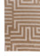 blythe beige and brown acrylic Hand Knotted Rug - Corner blythe beige and brown acrylic Hand Knotted Rug - Corner