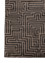 blythe beige and brown acrylic Hand Knotted Rug - Corner blythe beige and brown acrylic Hand Knotted Rug - Corner