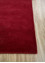 sthir red and orange wool Hand Knotted Rug - Corner sthir red and orange wool Hand Knotted Rug - Corner