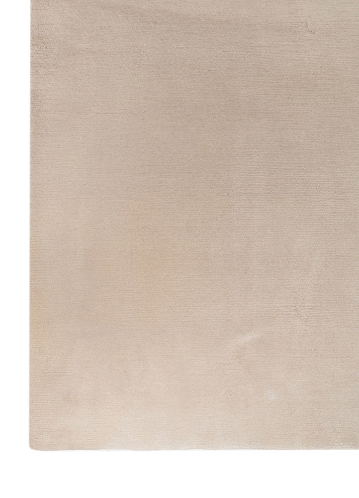 sthir ivory wool Hand Knotted Rug - Corner sthir ivory wool Hand Knotted Rug - Corner