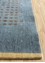 kolam blue wool and bamboo silk Hand Knotted Rug - Corner kolam blue wool and bamboo silk Hand Knotted Rug - Corner