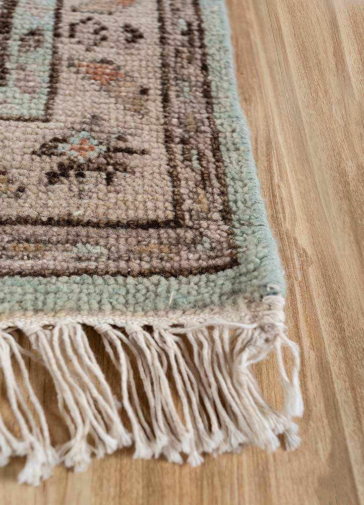 savana pink and purple wool Hand Knotted Rug - Corner savana pink and purple wool Hand Knotted Rug - Corner