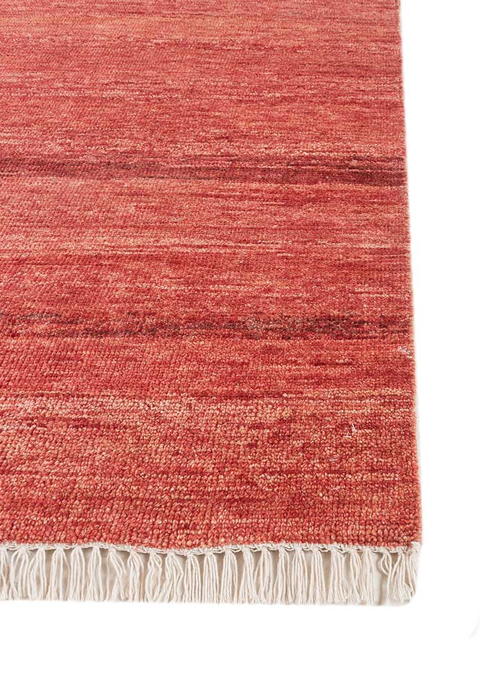 bylthe blue afghan wool Hand Knotted Rug - Corner