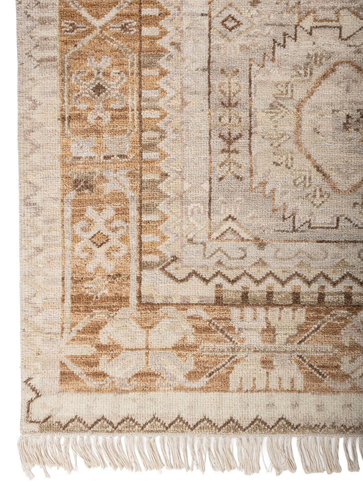 savana ivory wool Hand Knotted Rug - Corner savana ivory wool Hand Knotted Rug - Corner