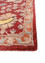 playing with tradition red and orange wool and silk Hand Knotted Rug - Corner playing with tradition red and orange wool and silk Hand Knotted Rug - Corner