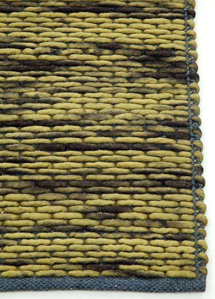 abrash green wool Flat Weaves Rug - Corner abrash green wool Flat Weaves Rug - Corner
