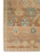 someplace in time red and orange wool Hand Knotted Rug - Corner someplace in time red and orange wool Hand Knotted Rug - Corner
