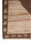thyme beige and brown wool Hand Knotted Rug - Corner thyme beige and brown wool Hand Knotted Rug - Corner