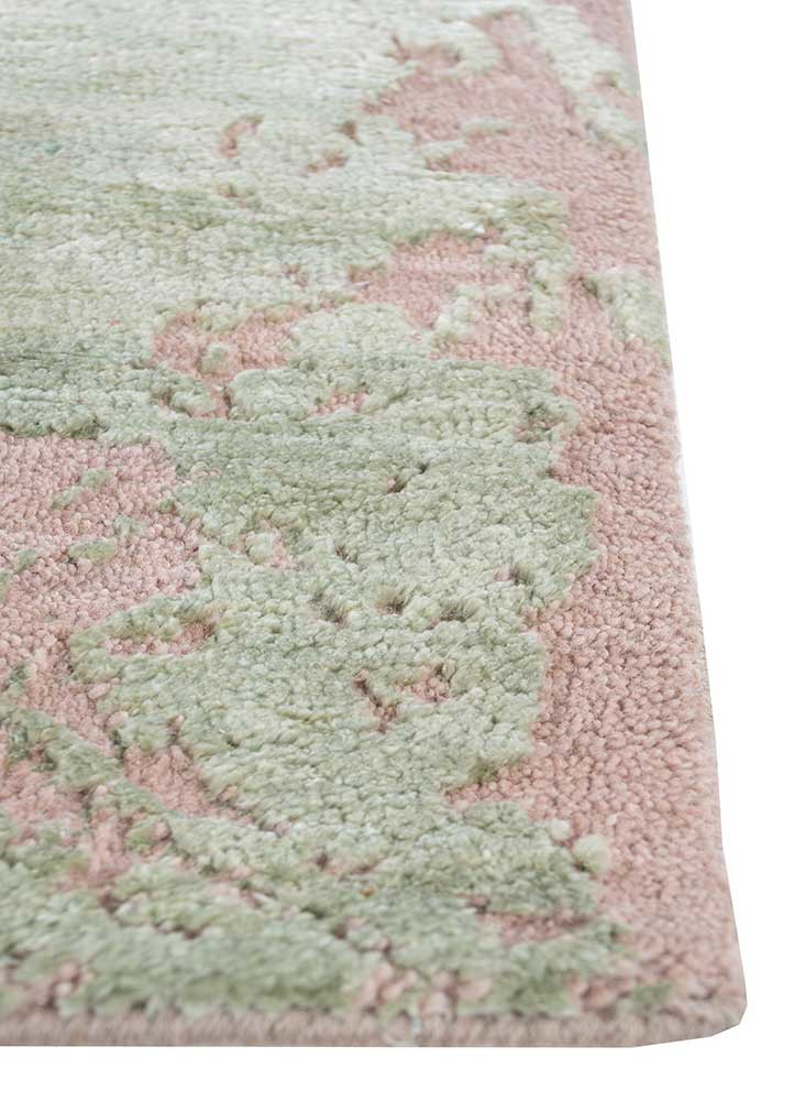 free verse by kavi red and orange wool and silk Hand Knotted Rug - Corner free verse by kavi red and orange wool and silk Hand Knotted Rug - Corner