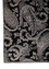 gilded age grey and black wool Hand Knotted Rug - Corner gilded age grey and black wool Hand Knotted Rug - Corner