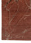 urban pause by kavi red and orange wool and bamboo silk Hand Knotted Rug - Corner urban pause by kavi red and orange wool and bamboo silk Hand Knotted Rug - Corner