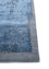chaos theory by kavi blue wool and bamboo silk Hand Knotted Rug - Corner chaos theory by kavi blue wool and bamboo silk Hand Knotted Rug - Corner