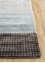 chaos theory by kavi grey and black wool and bamboo silk Hand Knotted Rug - Corner chaos theory by kavi grey and black wool and bamboo silk Hand Knotted Rug - Corner