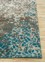 tattvam blue wool and bamboo silk Hand Knotted Rug - Corner tattvam blue wool and bamboo silk Hand Knotted Rug - Corner