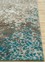 tattvam blue wool and bamboo silk Hand Knotted Rug - Corner tattvam blue wool and bamboo silk Hand Knotted Rug - Corner