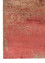 afterglow by kavi red and orange wool and bamboo silk Hand Knotted Rug - Corner afterglow by kavi red and orange wool and bamboo silk Hand Knotted Rug - Corner