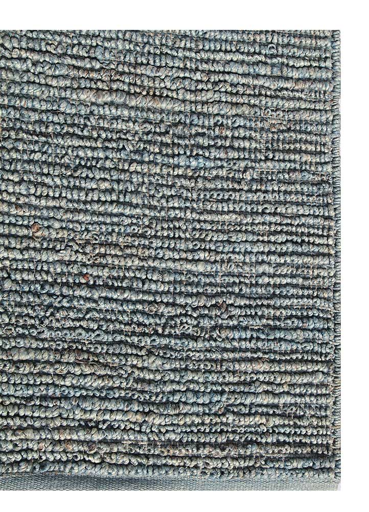 nomadic threads beige and brown jute and hemp Flat Weaves Rug - Corner