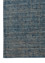 contour blue wool Hand Loom Rug - Corner contour blue wool Hand Loom Rug - Corner