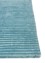 basis blue wool and viscose Hand Loom Rug - Corner basis blue wool and viscose Hand Loom Rug - Corner
