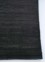 basis grey and black wool and viscose Hand Loom Rug - Corner basis grey and black wool and viscose Hand Loom Rug - Corner