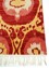 savana red and orange wool Hand Knotted Rug - Corner savana red and orange wool Hand Knotted Rug - Corner
