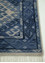 savana blue wool Hand Knotted Rug - Corner savana blue wool Hand Knotted Rug - Corner
