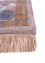 manchaha blue wool and bamboo silk Hand Knotted Rug - Corner manchaha blue wool and bamboo silk Hand Knotted Rug - Corner