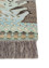 manchaha blue wool and bamboo silk Hand Knotted Rug - Corner manchaha blue wool and bamboo silk Hand Knotted Rug - Corner