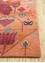 freedom manchaha red and orange wool and bamboo silk Hand Knotted Rug - Corner freedom manchaha red and orange wool and bamboo silk Hand Knotted Rug - Corner