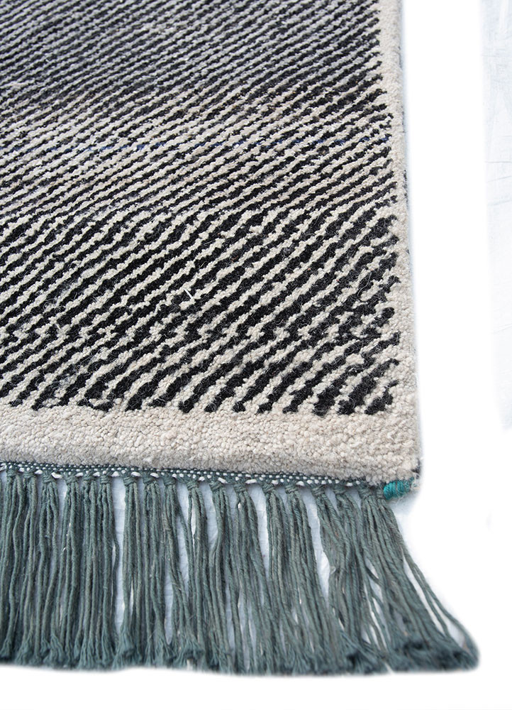 freedom manchaha blue wool and bamboo silk Hand Knotted Rug - Corner freedom manchaha blue wool and bamboo silk Hand Knotted Rug - Corner