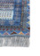 freedom manchaha blue wool and bamboo silk Hand Knotted Rug - Corner freedom manchaha blue wool and bamboo silk Hand Knotted Rug - Corner