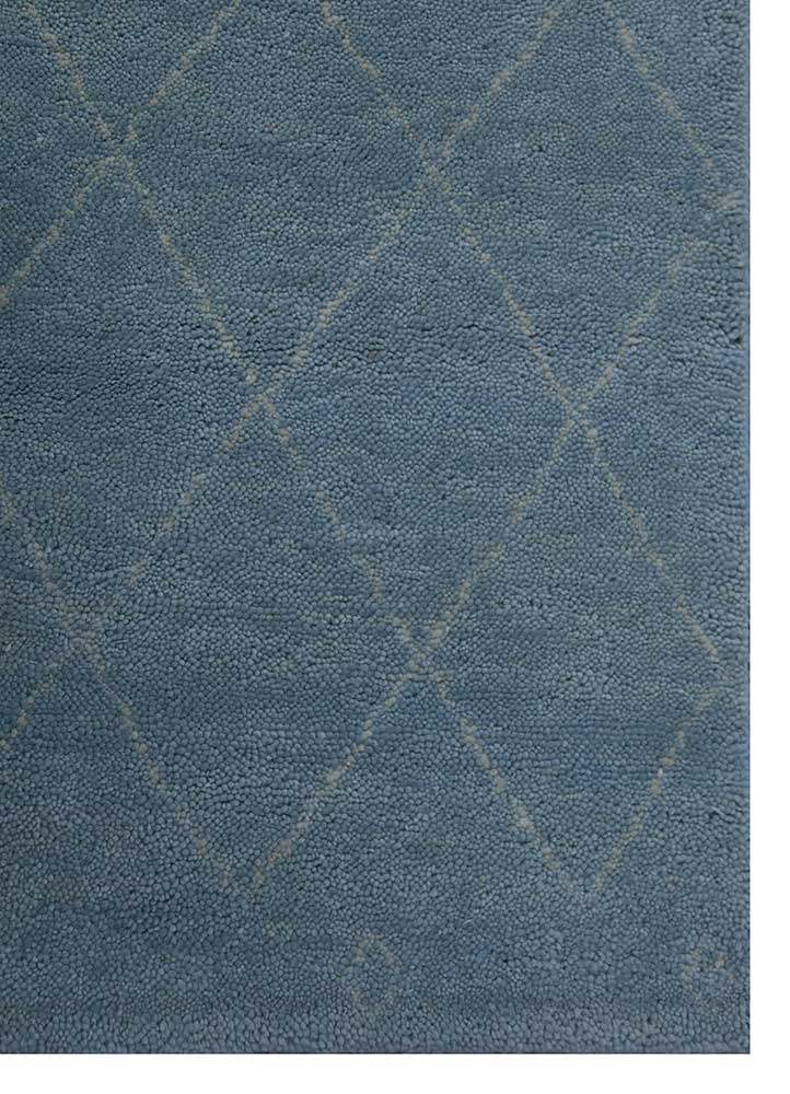 zuri green wool Hand Knotted Rug - Corner zuri green wool Hand Knotted Rug - Corner