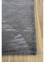 clan grey and black wool and bamboo silk Hand Knotted Rug - Corner clan grey and black wool and bamboo silk Hand Knotted Rug - Corner