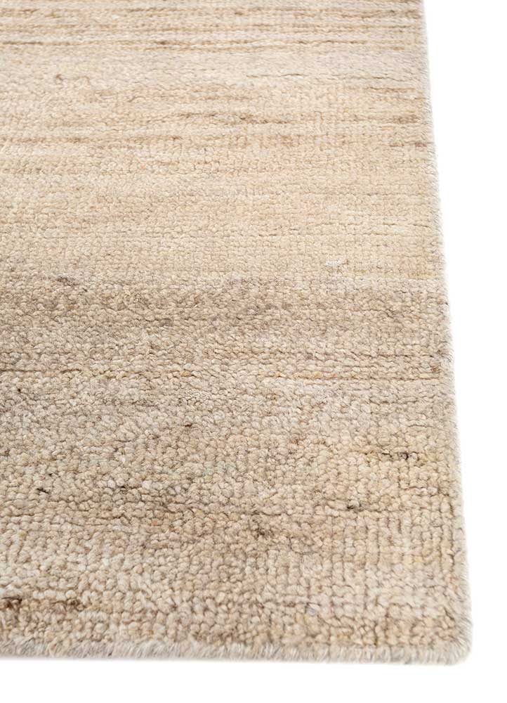 bylthe ivory afghan wool Hand Knotted Rug - Corner