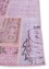 provenance pink and purple wool Hand Knotted Rug - Corner provenance pink and purple wool Hand Knotted Rug - Corner