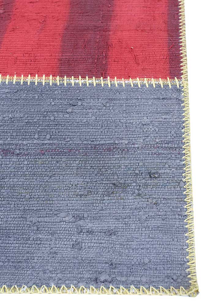 provenance multi wool Hand Knotted Rug - Corner