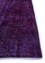 lacuna pink and purple wool Hand Knotted Rug - Corner lacuna pink and purple wool Hand Knotted Rug - Corner