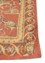 wall art red and orange wool Flat weaves Rug - Corner wall art red and orange wool Flat weaves Rug - Corner