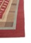 wall art red and orange cotton Flat weaves Rug - Corner wall art red and orange cotton Flat weaves Rug - Corner